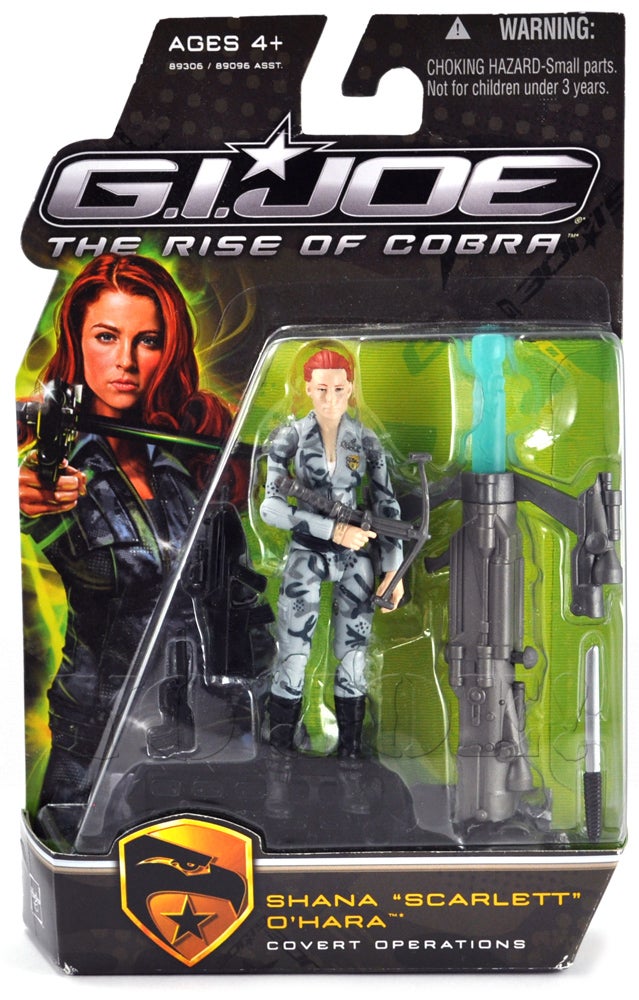 Details about / GI JOE ~ 2010 SHANA SCARLETT O/'HARA v13 ~ RESOLUTE ~ 100/% /& FILE CARD /& STAND