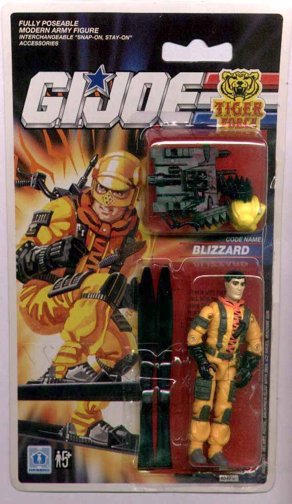 GI Joe Weapon Blizzard Ski 1988 Original Figure Accessory 