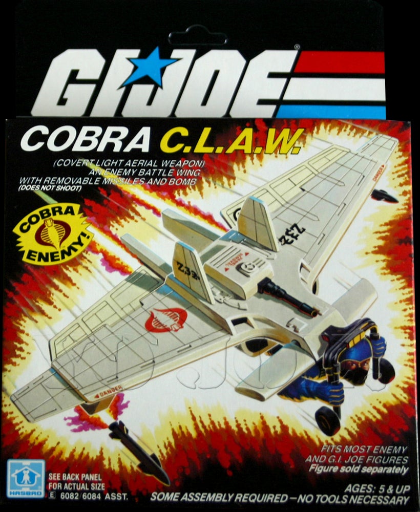Details about   GI JOE  PART 1984 CLAW 