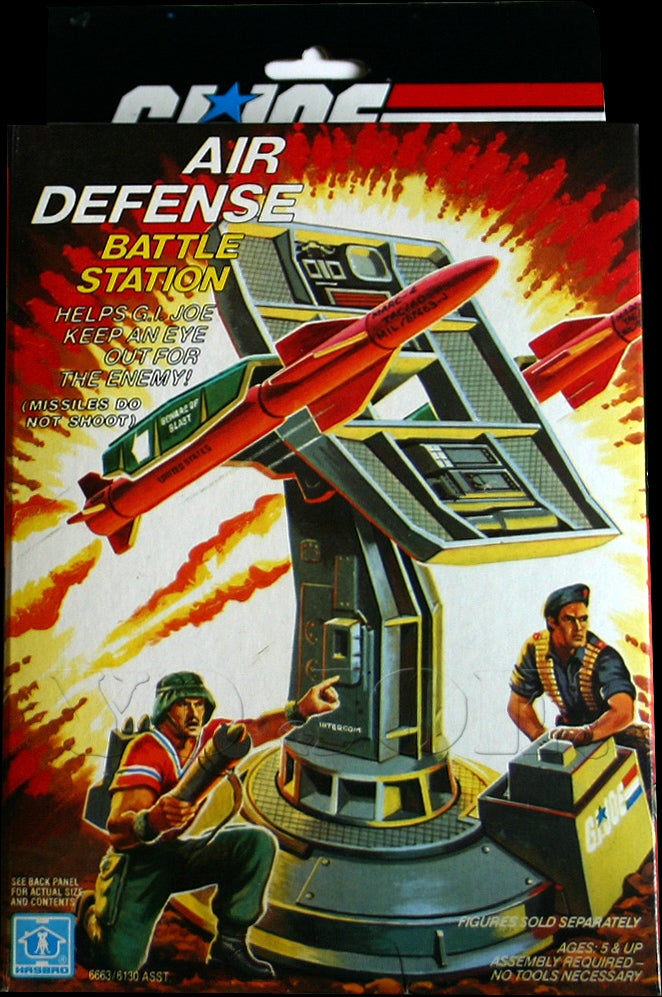 GIジョー　砲台 1985 Air Defense Battle Station G.I. Joe review - YouTube
