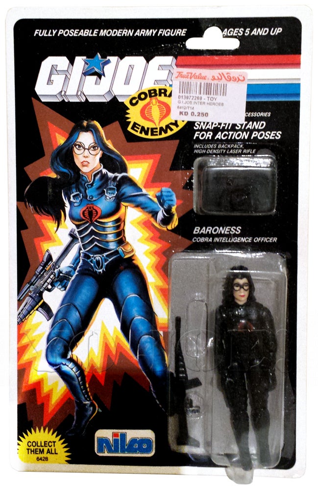 Baroness (v1) G.I. Joe Action Figure - YoJoe Archive