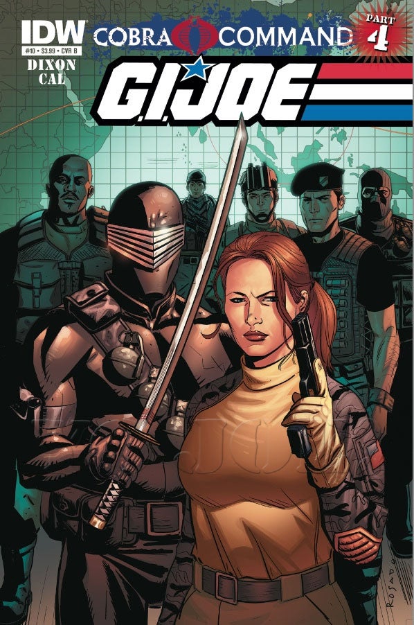 GI Joe #10 Cobra Command 4,G.I. Joe Season 2 Cobra Civil War,G.I. Joe