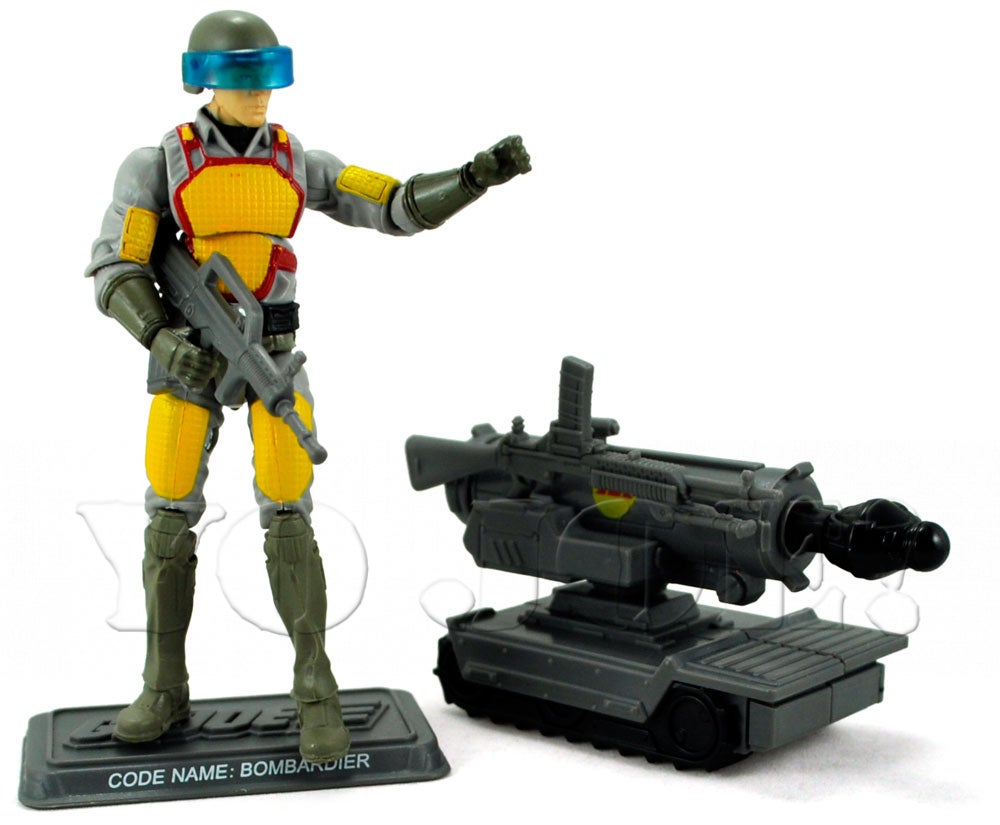 Bombardier (v1) G.I. Joe Action Figure - YoJoe Archive