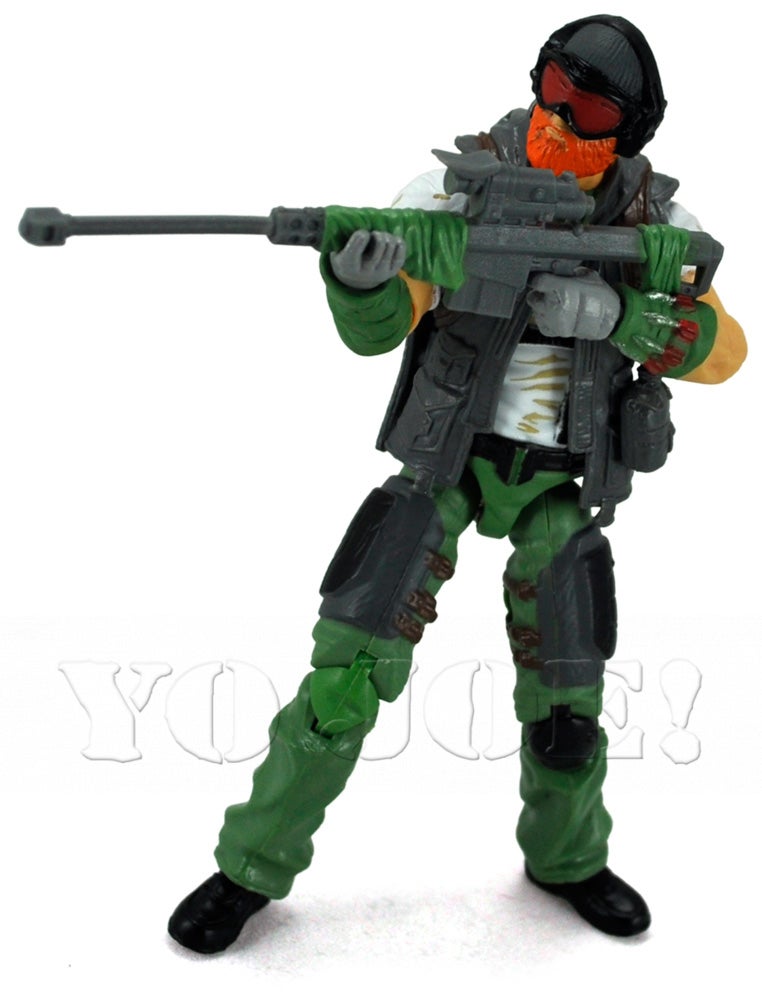 GI JOE 迷彩柄 2022 GI JOE SNAKE EYES GREEN SHIRTS 100% COMPLETE BLACK