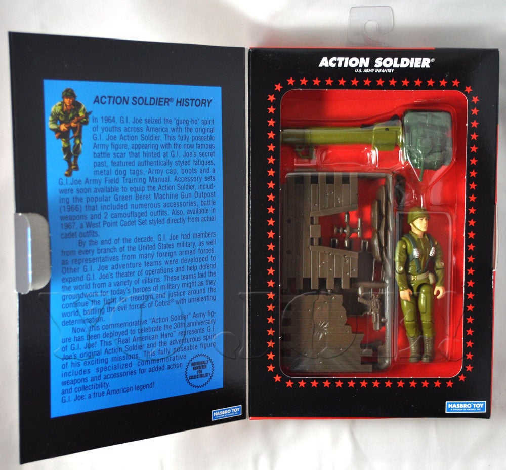 当時物　GIジョー G.I. JOE ACTION SOLDIER フィギュア Amazon | 1964年 当時物 ハズブロ G.I.ジョー アクション