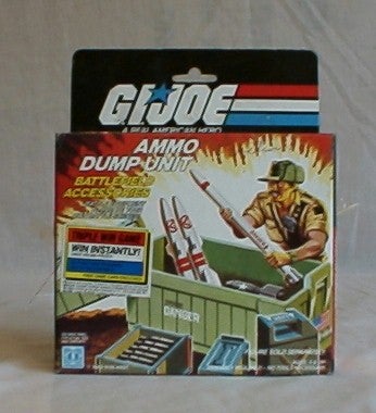 Joe Ammo Dump Missile 1985 G.I