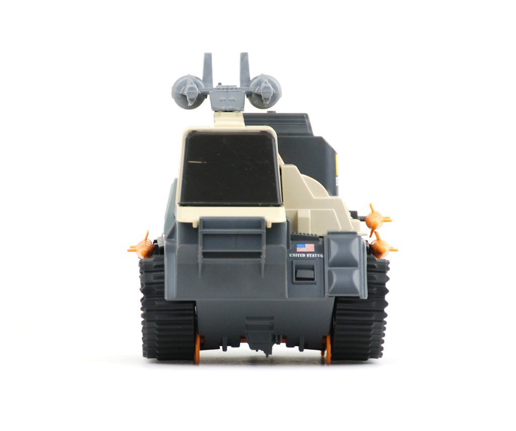 GI Joe Vehicle Thunderclap Rear Tank Upper Gun 1989 Original Part