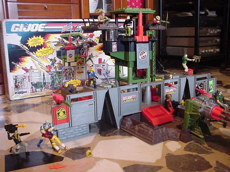 gi joe hq playset