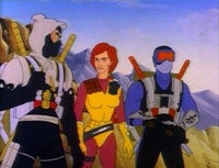 Storm Shadow, for once on the side of G.I. Joe. We really didn't get an in-cartoon explanation for that.